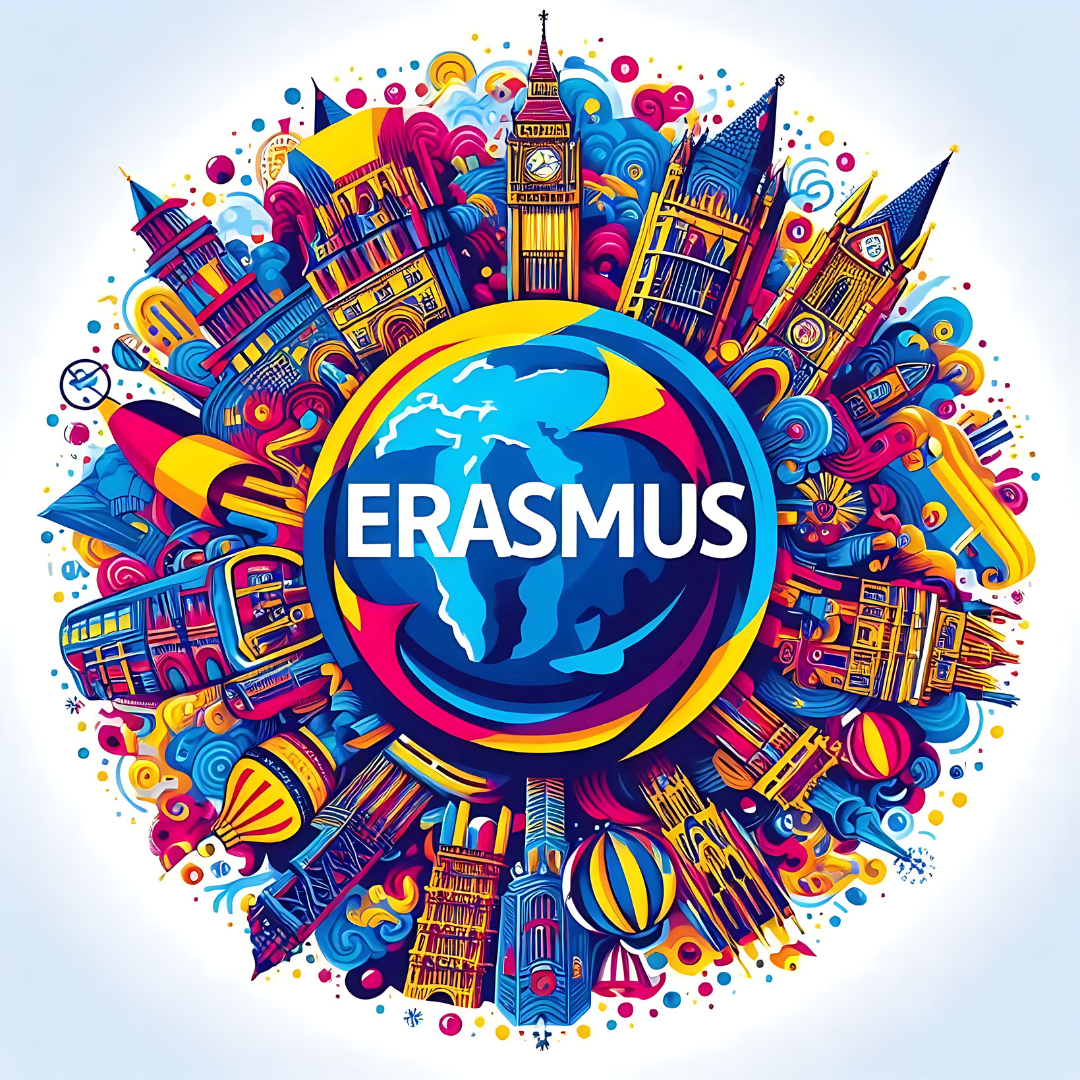 Chaque pays a créé un logo pour le projet et 11 élèves de chaque pays partenaire ont voté pour leur logo préféré. C’est le logo de l’Italie qui a obtenu le plus de voix et qui représentera donc notre projet.